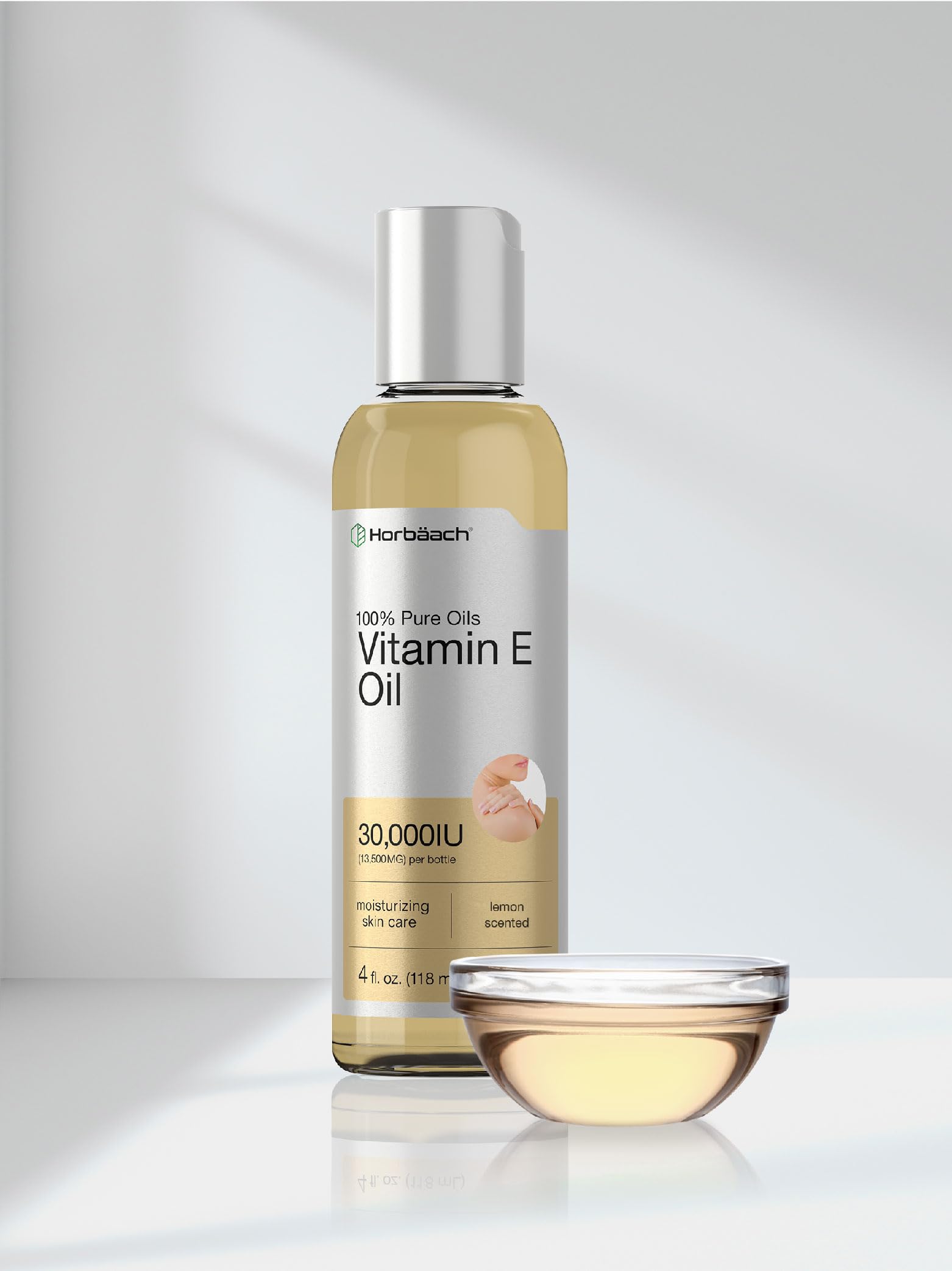 Horbäach aceite vitamina E prueba de laboratorio para pureza