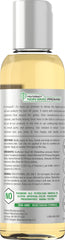 Closeup of Horbäach label highlighting vegetarian formula and safety