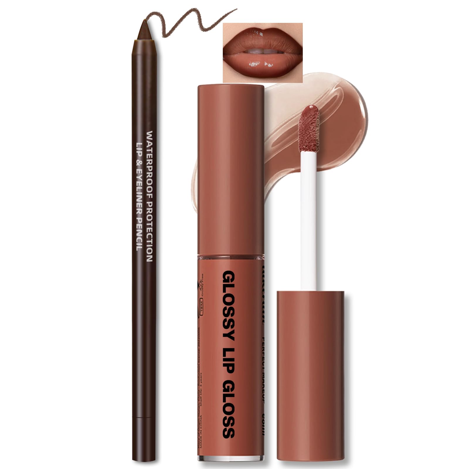 HOSAILY brillo labial nutritivo con degradado para un acabado suave y definido