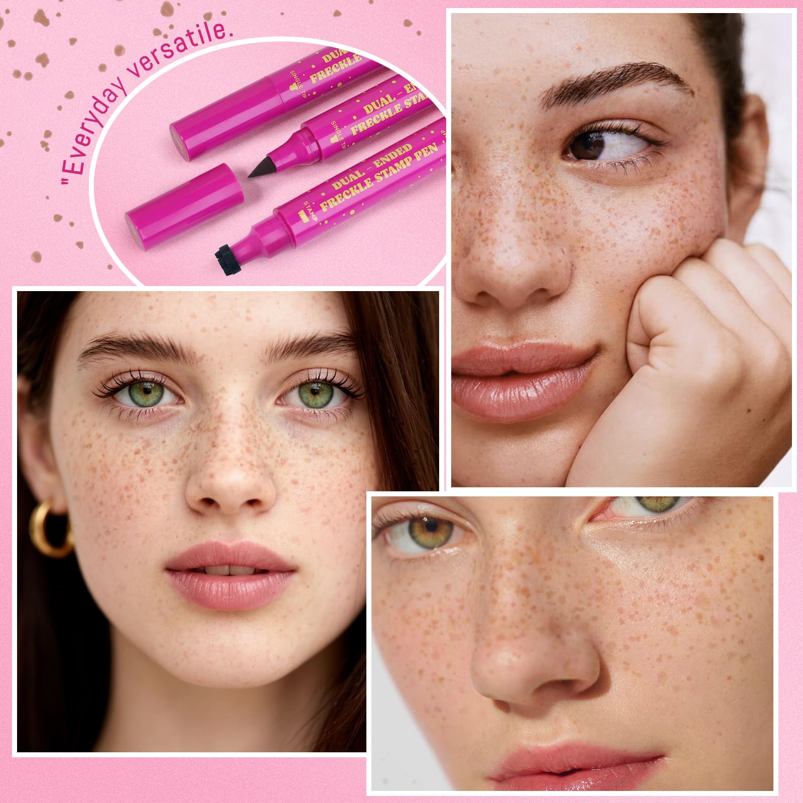 HOSAILY compact lightweight freckle pen for on-the-go touch-ups