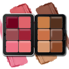 HOSAILY Cream Blush & Concealer Palette 02 open view for on-the-go makeup