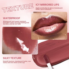 HOSAILY lip gloss provides plump, moisturized lips and a subtle sheen