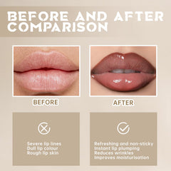 Hosaily tinta labial despegable nude con color duradero y acabado uniforme