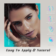 HOSAILY waterproof freckle tattoos stay flawless through sweat and heat.