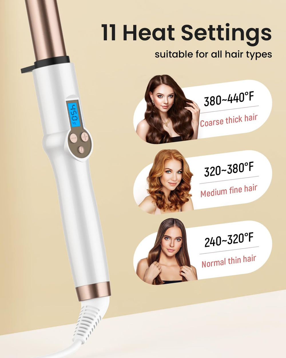 Hoson dual voltage for international travel with salon-quality results.