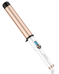 Hoson large-barrel curling wand for long hair creates fuller curls with fewer passes.