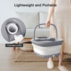 HOSPAN foot spa drainage handle enables safe, easy transfer.
