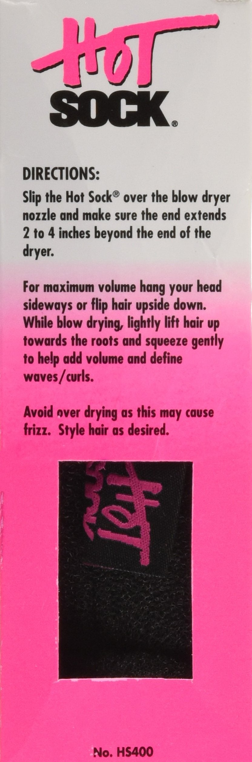 HOT Hot Sock Diffuser at home use supports healthy-looking curls and easy travel