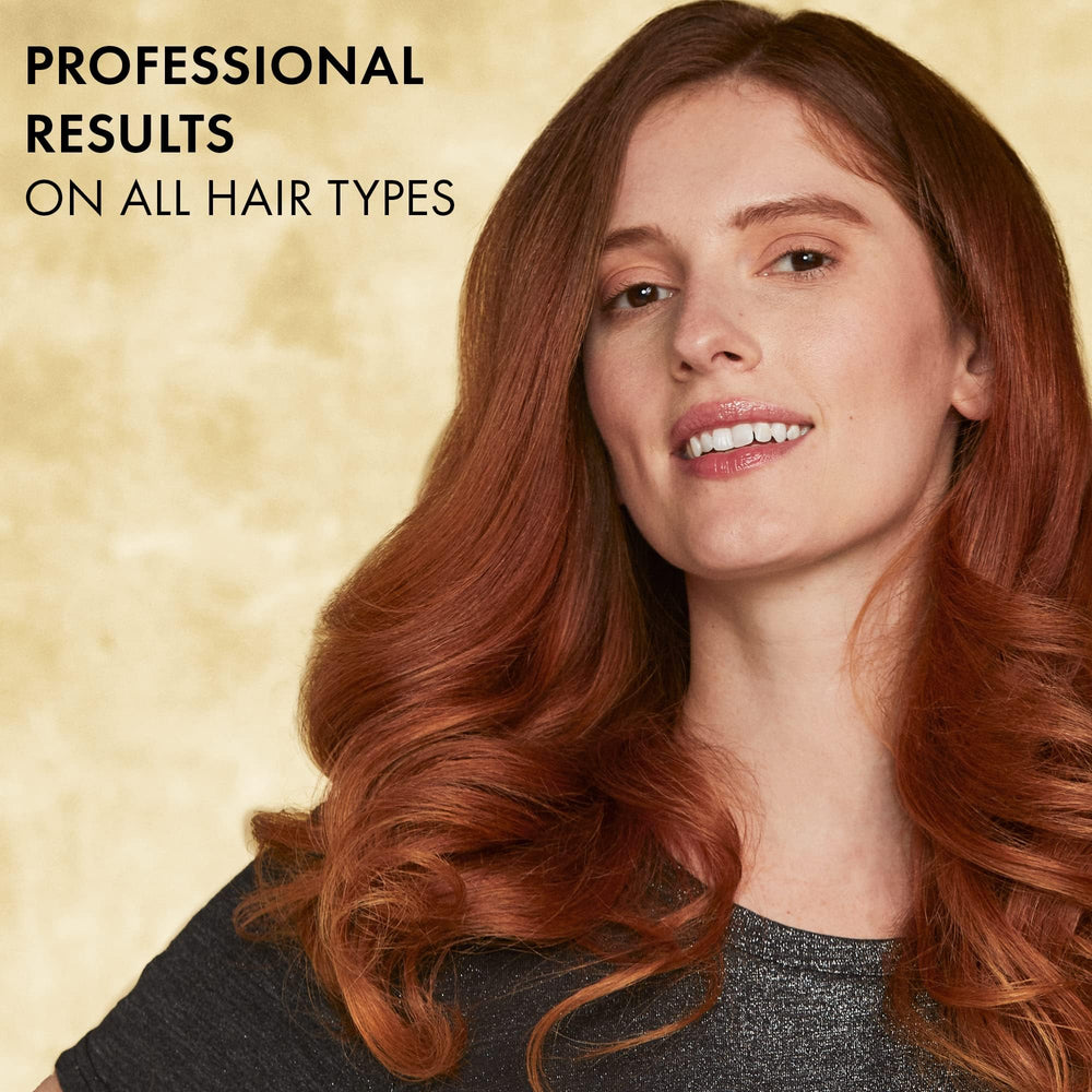 HOT TOOLS 24K Gold Barrel glides smoothly for fast, even curls