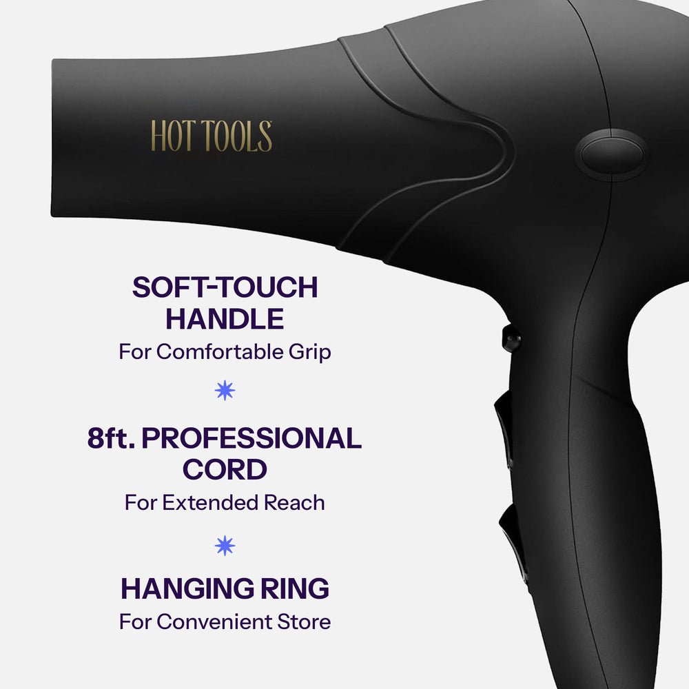 Hot Tools Pro Artist 2100 cool shot to set style with lasting hold
