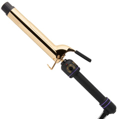 HOT TOOLS Pro Artist 24K gold curling iron barrel for defined curls.