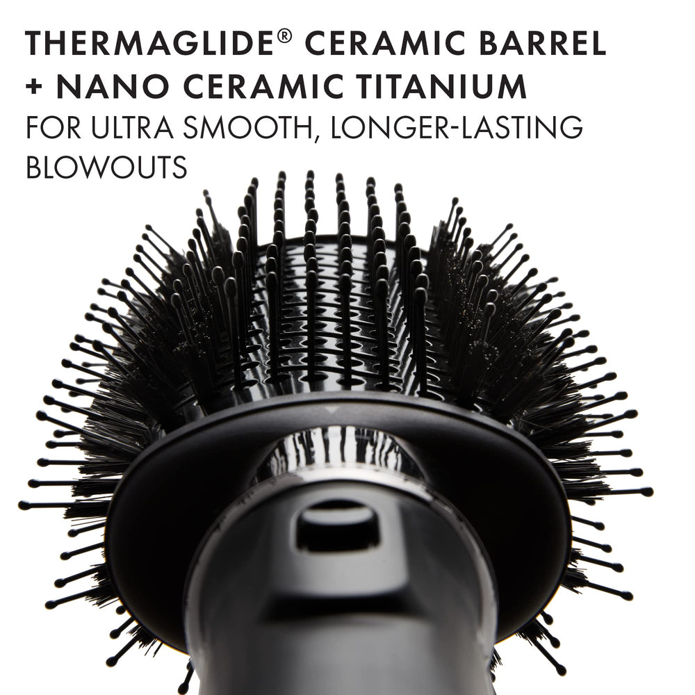 Hot Tools Pro Artist Black Gold boartech bristles with charcoal glide through hair gently