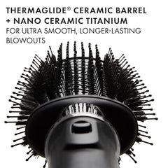 Hot Tools Pro Artist Black Gold boartech bristles with charcoal glide through hair gently