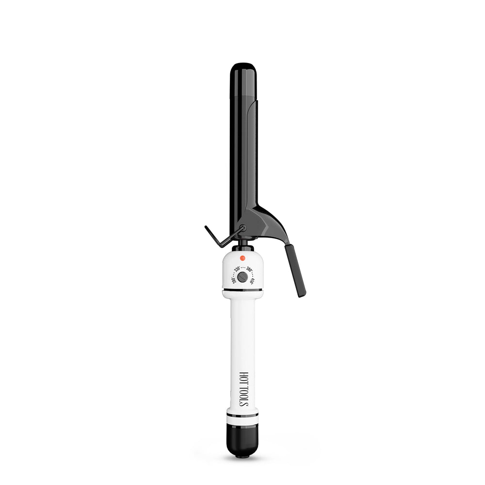 HOT TOOLS Pro Artist Nano Ceramic curling iron front view for glossy curls
