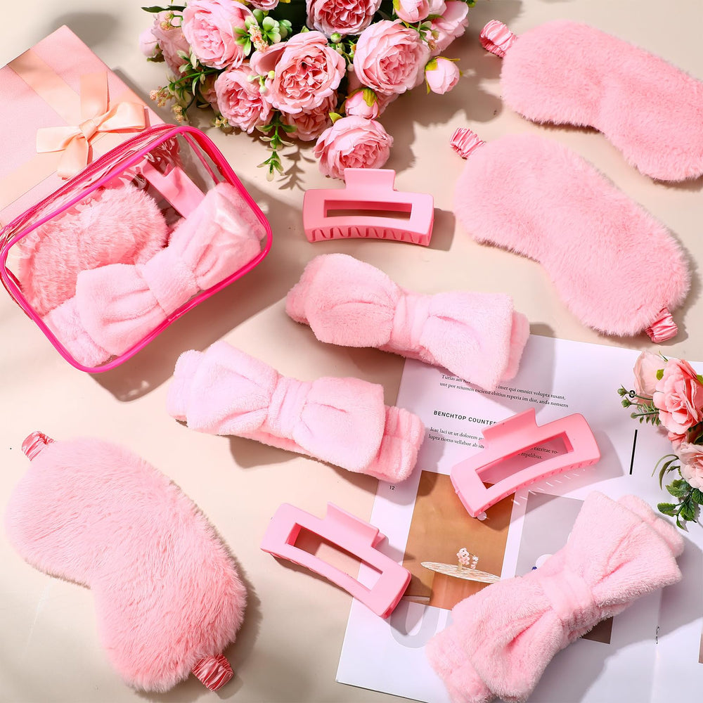 Hoteam pink hair claw clips, secure style for easy use