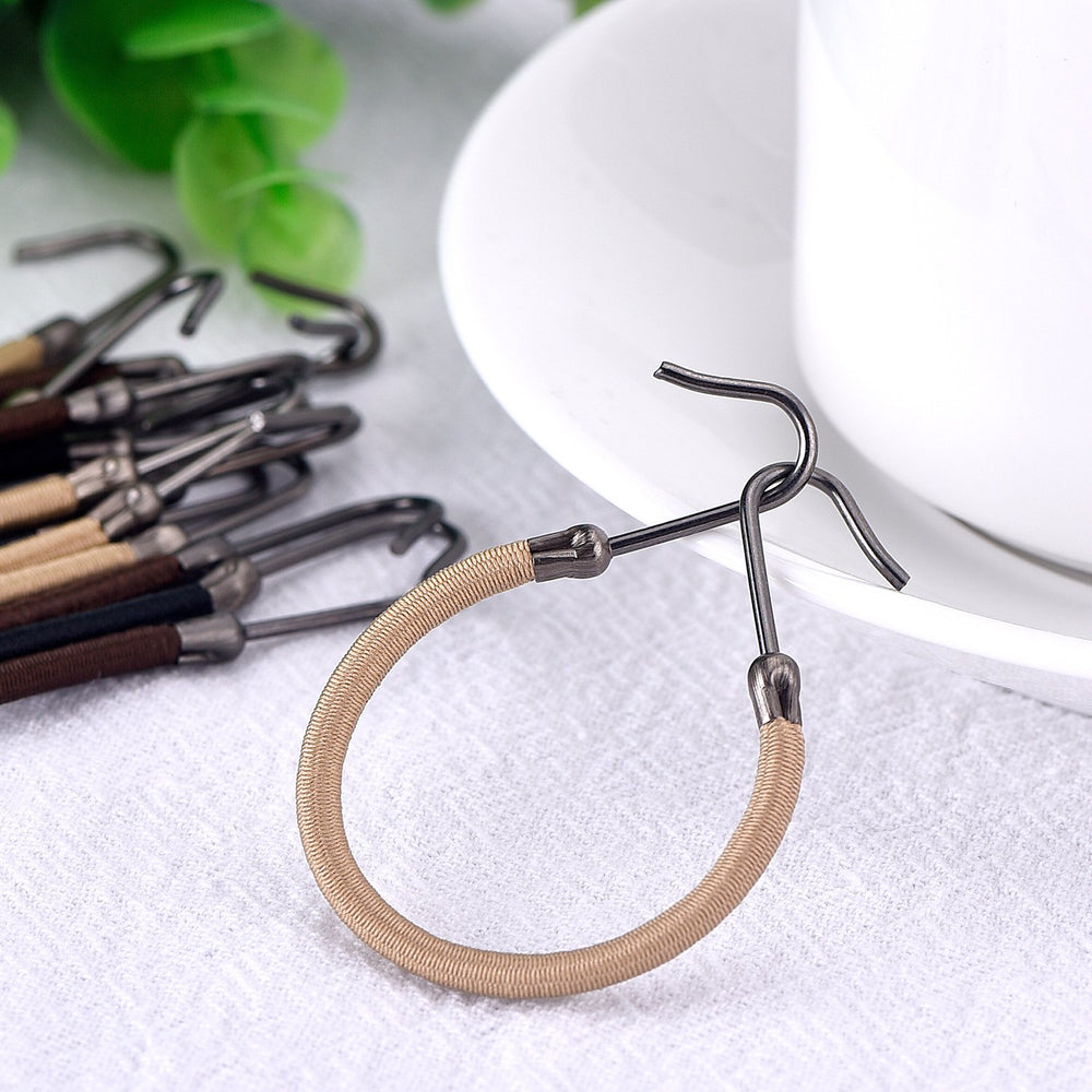 Hotop gancho elástico para coleta de cabello grueso.