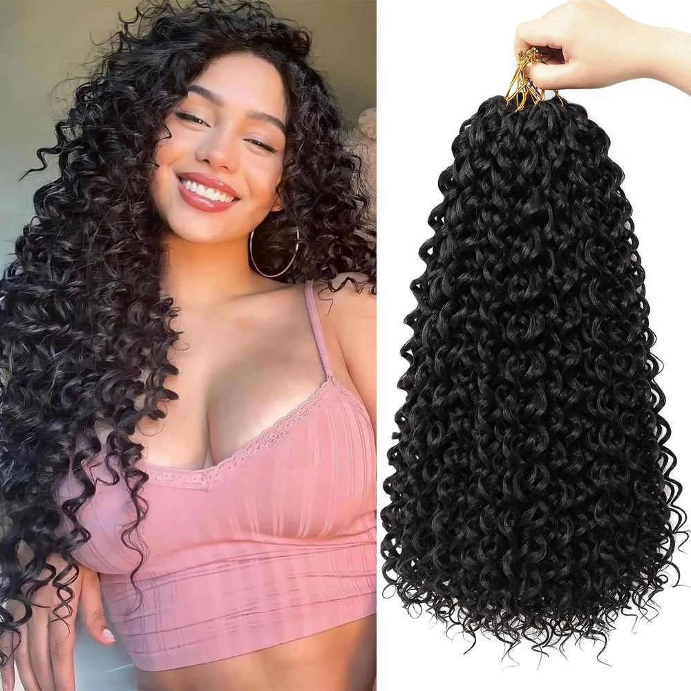 Hottoii Gogo Curl 18in 1B pack open for quick styling.