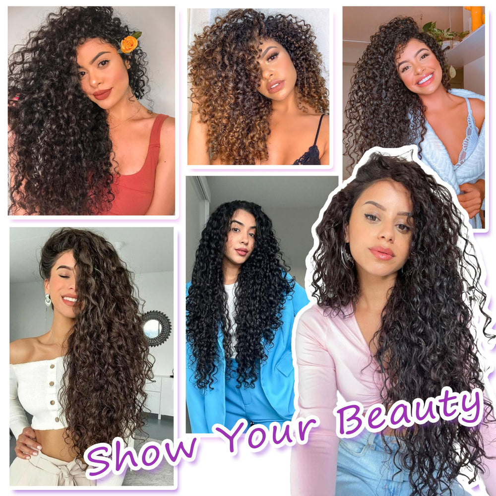 Hottoii Gogo Curl 18in natural-looking volume for fuller styles.