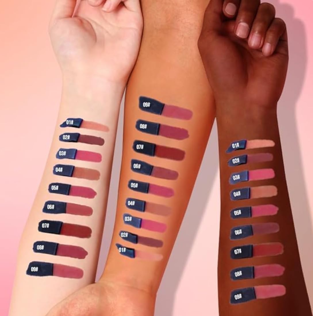 Houksouml Lip Stain Lightweight Comfort feels breathable on lips.