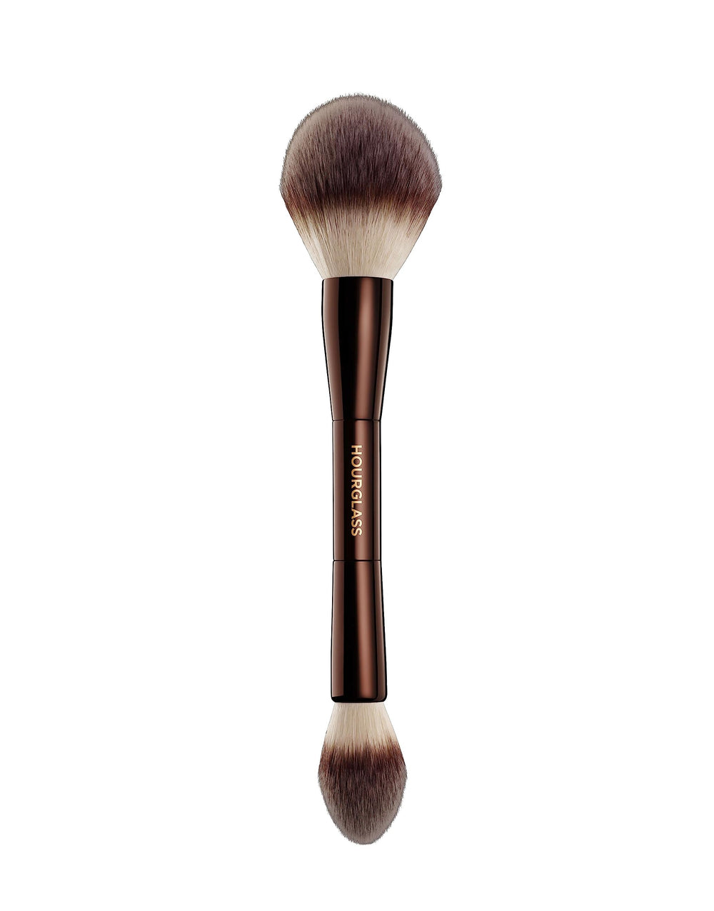 Hourglass Veil Powder brush with tapered end for precise under-eye setting