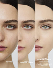 Hourglass Vanish Airbrush Primer texture close-up showing silky, pore-smoothing finish.