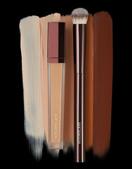 Hourglass Vanish Concealer Brush soft Taklon bristles glide over liquids