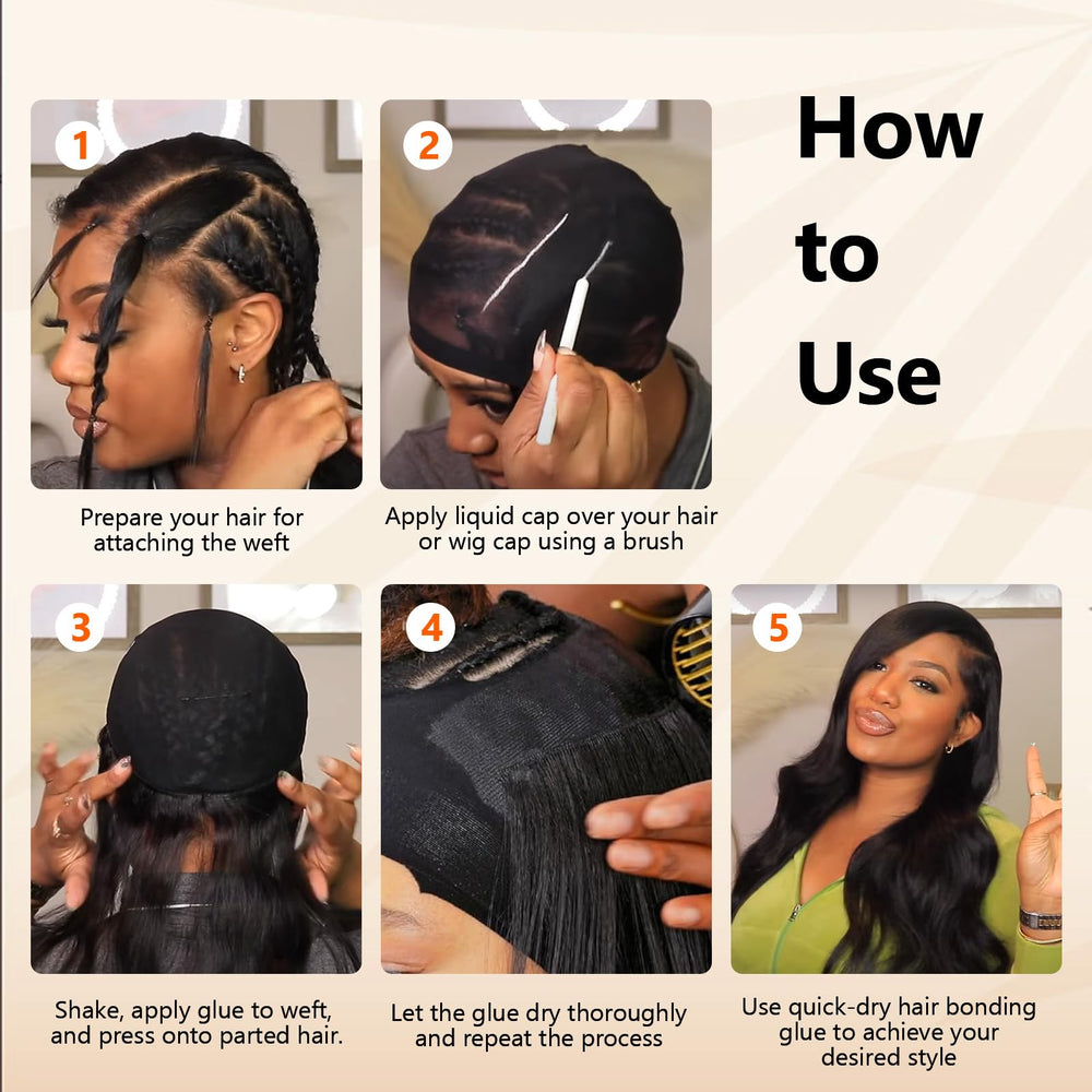 House West bottle with vitamin E for scalp comfort.