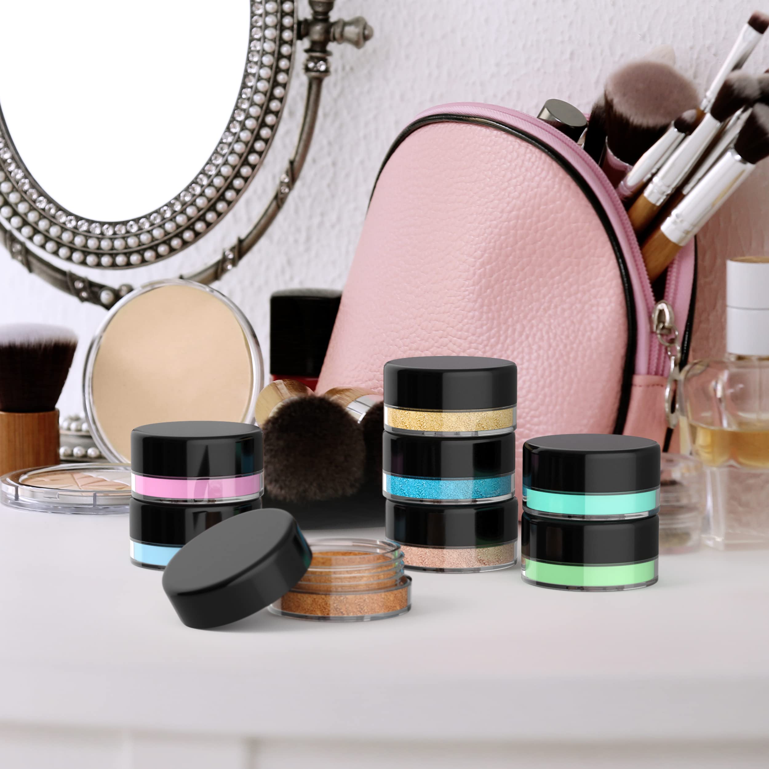 Houseables reusable acrylic jars offer durable, easy clean storage for repeated use