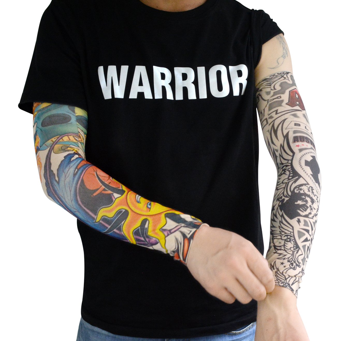 HOVEOX tribal arm sleeve design for dynamic flair and quick-dry comfort.