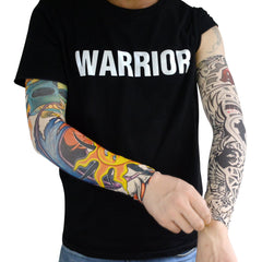 HOVEOX tribal arm sleeve design for dynamic flair and quick-dry comfort.