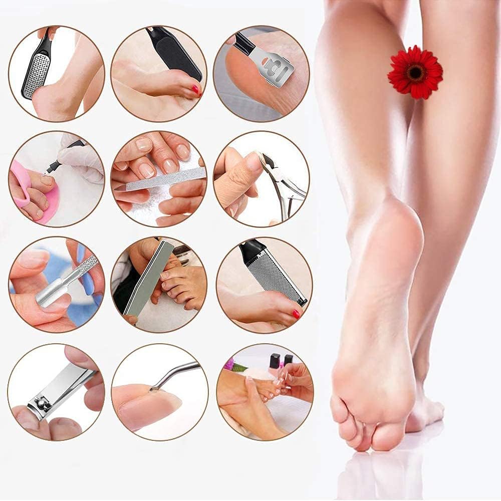 Hoxida pedicure kit full contents for versatile foot care at home