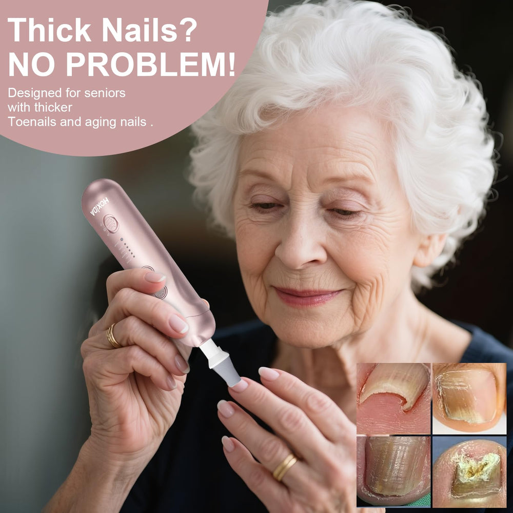 Hoxida sanding bands pack enables smooth finishes on natural nails