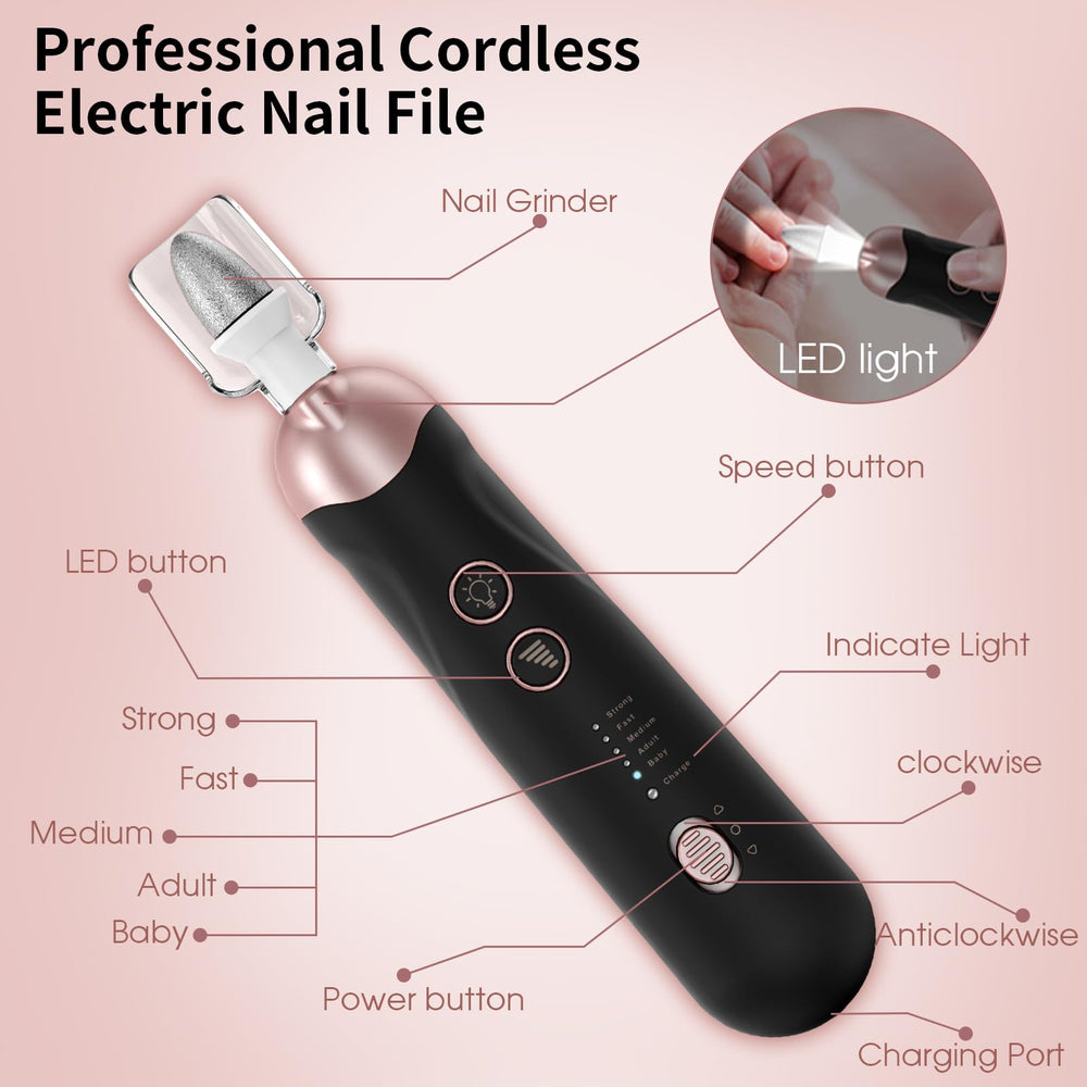 Hoxida Type-C charging cable included for quick, reliable recharging.