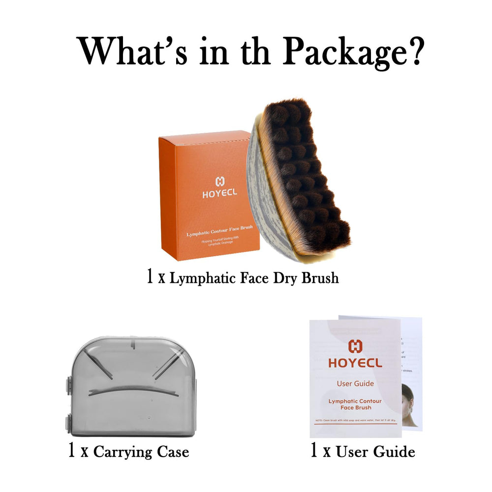 Hoyecl bundle includes case and manual for on-the-go skincare.
