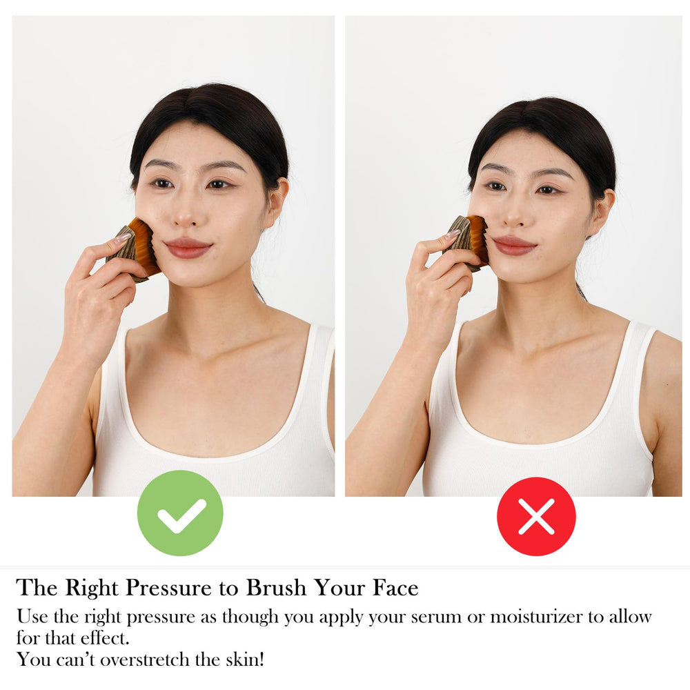 Hoyecl lymphatic brush adds a spa-like ritual to daily routine.