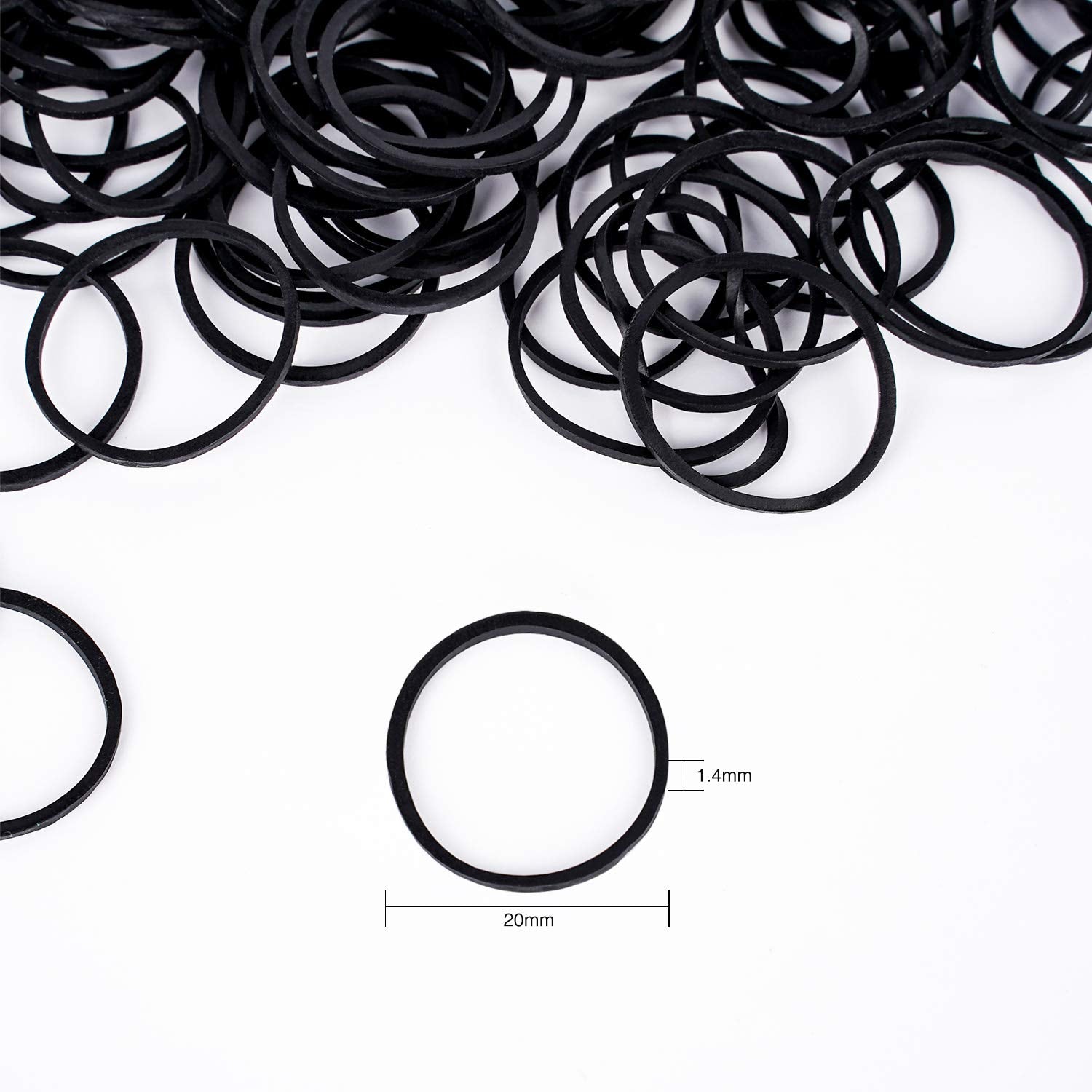 HOYOLS versatile bands hold up all hair types from baby curls to long straight styles.