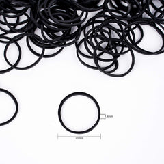 HOYOLS versatile bands hold up all hair types from baby curls to long straight styles.