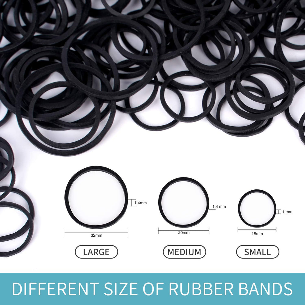 HOYOLS multipurpose bands can secure braids, buns, ponytails, or organize supplies.