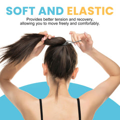 HOYOLS seamless microfiber design prevents snagging during styling.