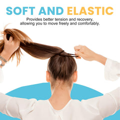HOYOLS seamless hair ties espresso wrist bracelet for quick styling