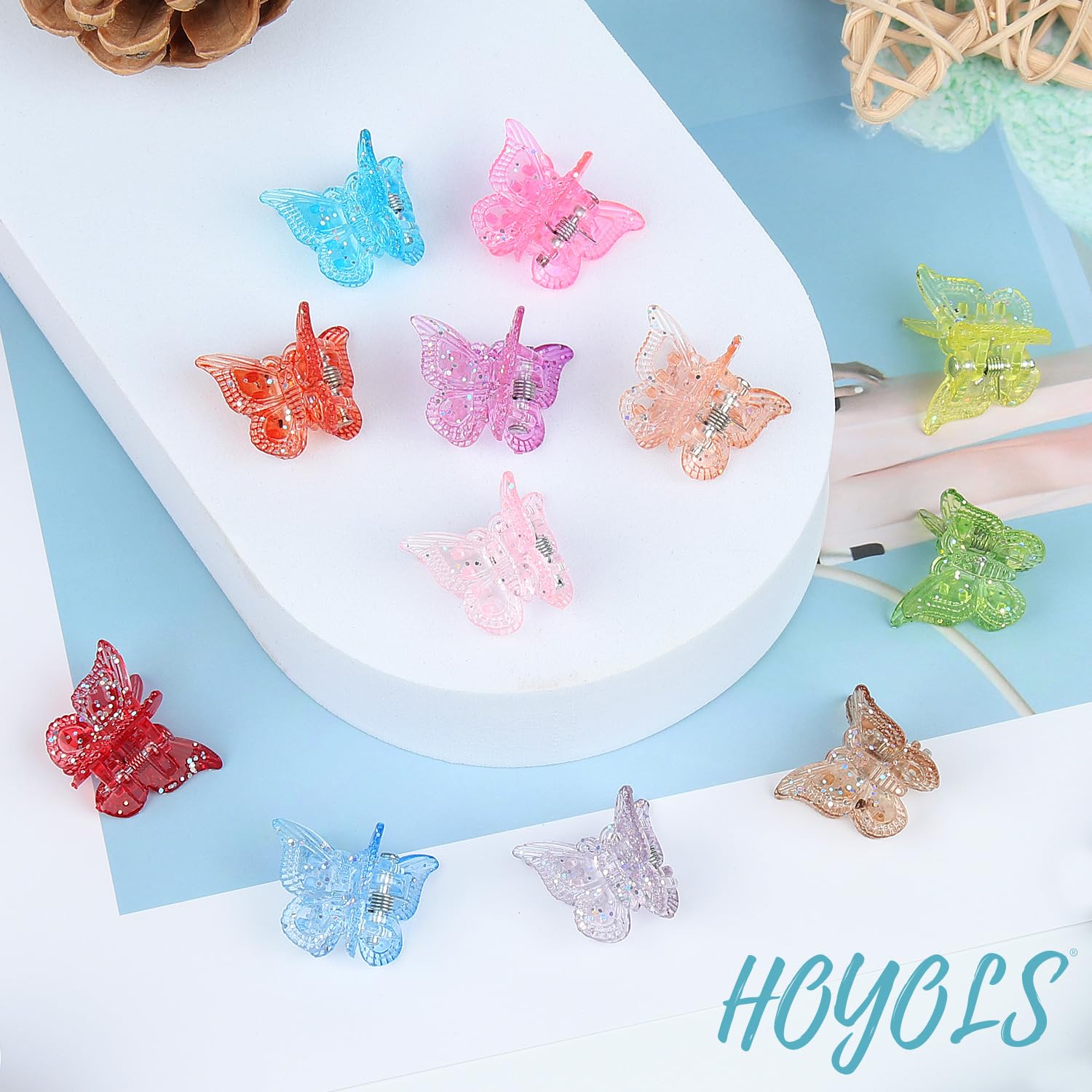 HOYOLS teen and adult hair accessory for updos and pigtails
