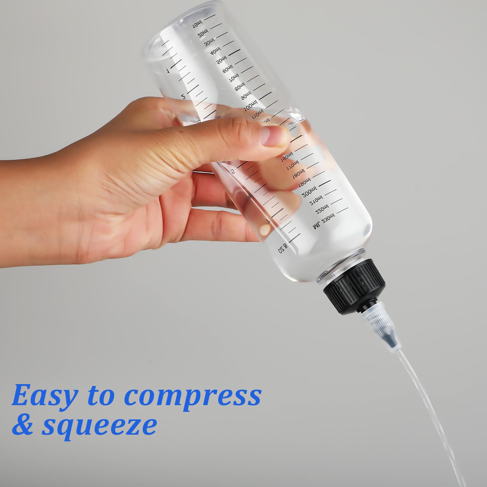 Hpmjz leak-proof cap prevents spills during storage and use.