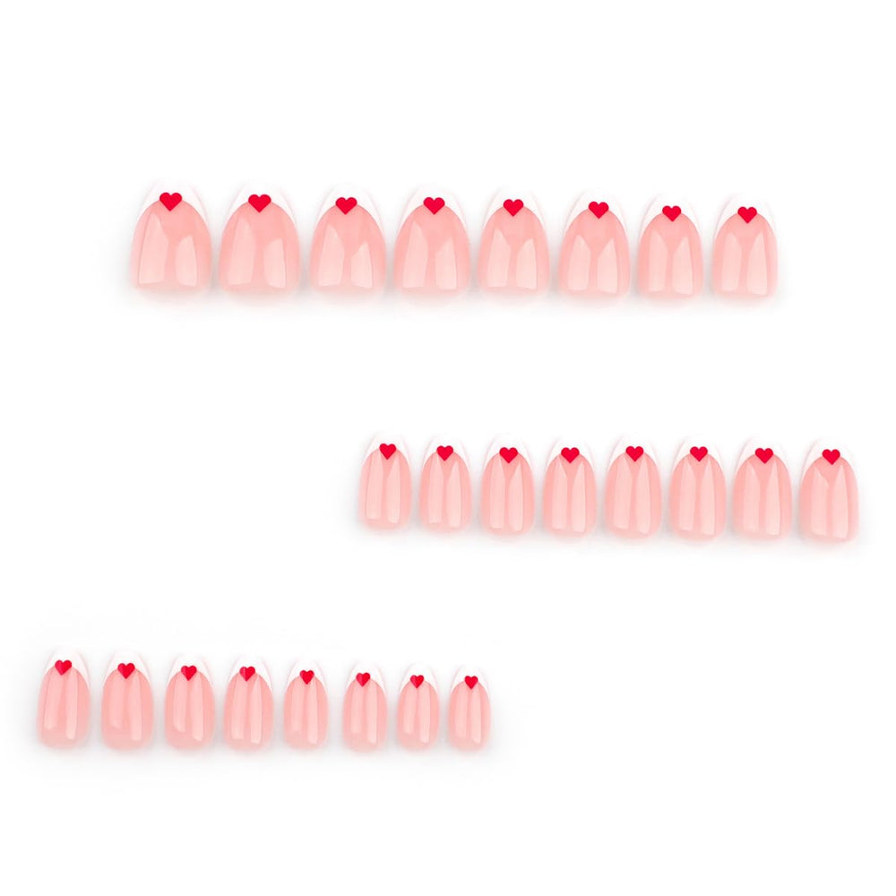 HPYFOI uñas con punta francesa para un estilo elegante