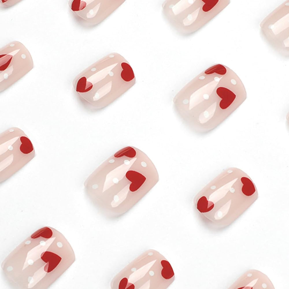 Hrnsnails Uñas acrílicas ABS brillantes, resistentes y suaves para uso diario.