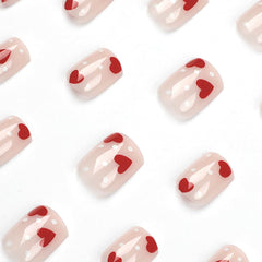 Hrnsnails Uñas acrílicas ABS brillantes, resistentes y suaves para uso diario.