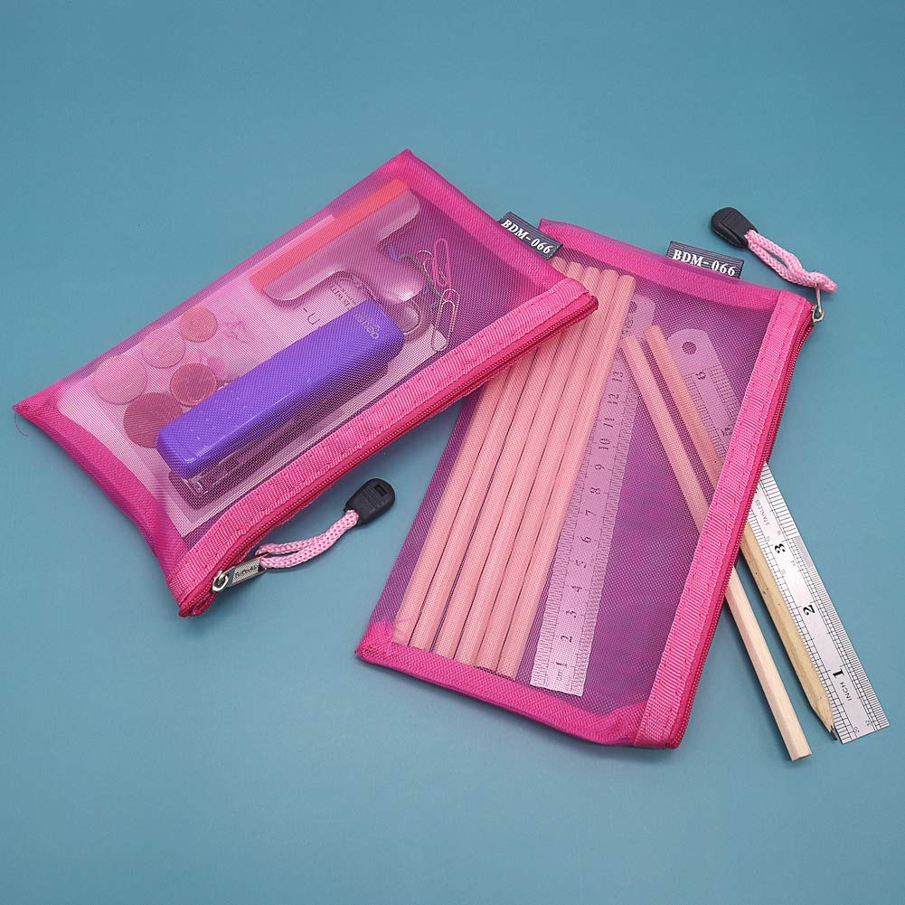 HRX Package multi-purpose mesh bags, versatile for hair tools and small items.