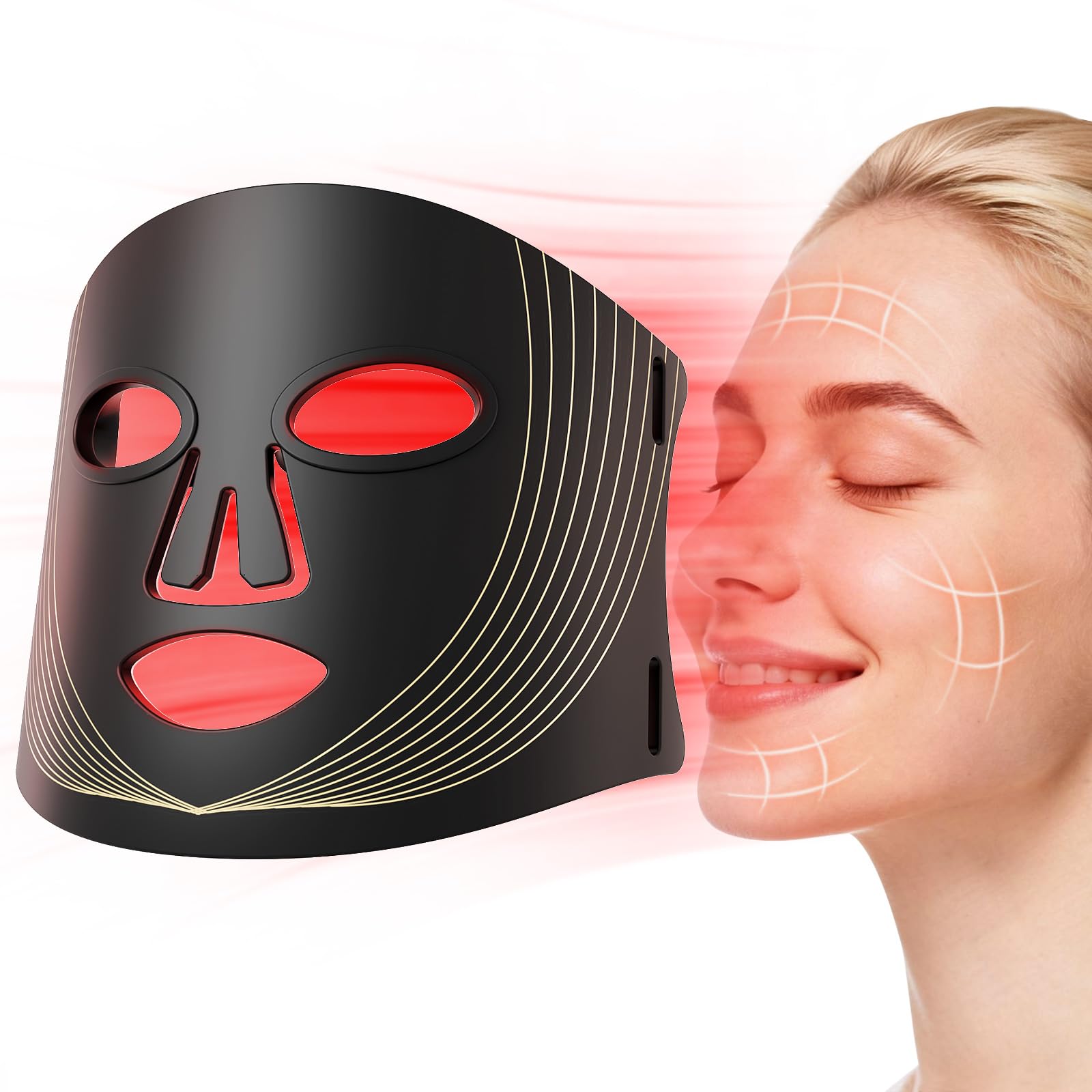 Hsaiiae FSA mask soft silicone fit delivers comfortable wear with smooth facial contours