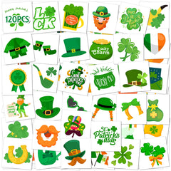 HSHFAMIIY shamrock tattoo designs for parade-ready Irish flair