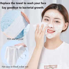 HSXFL soft cotton face towel close-up showcasing plush texture ideal for delicate makeup removal.