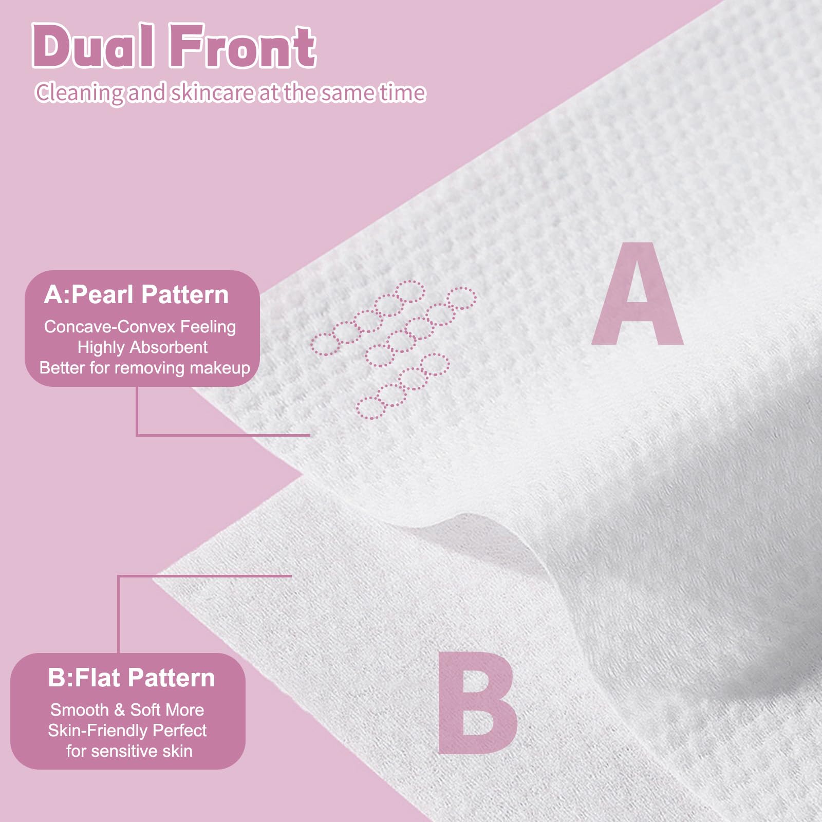 HSXFL wet-dry multiuse face towel demonstrates versatility for skincare and light cleaning.